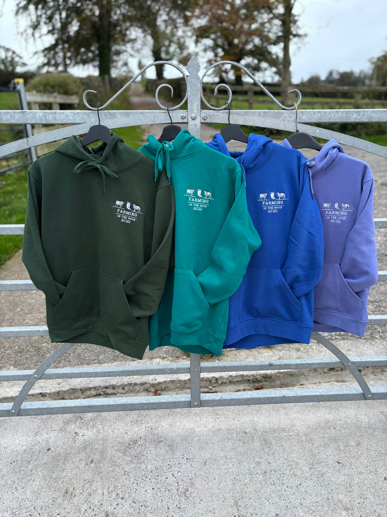 Farming In The Hood Hoodies