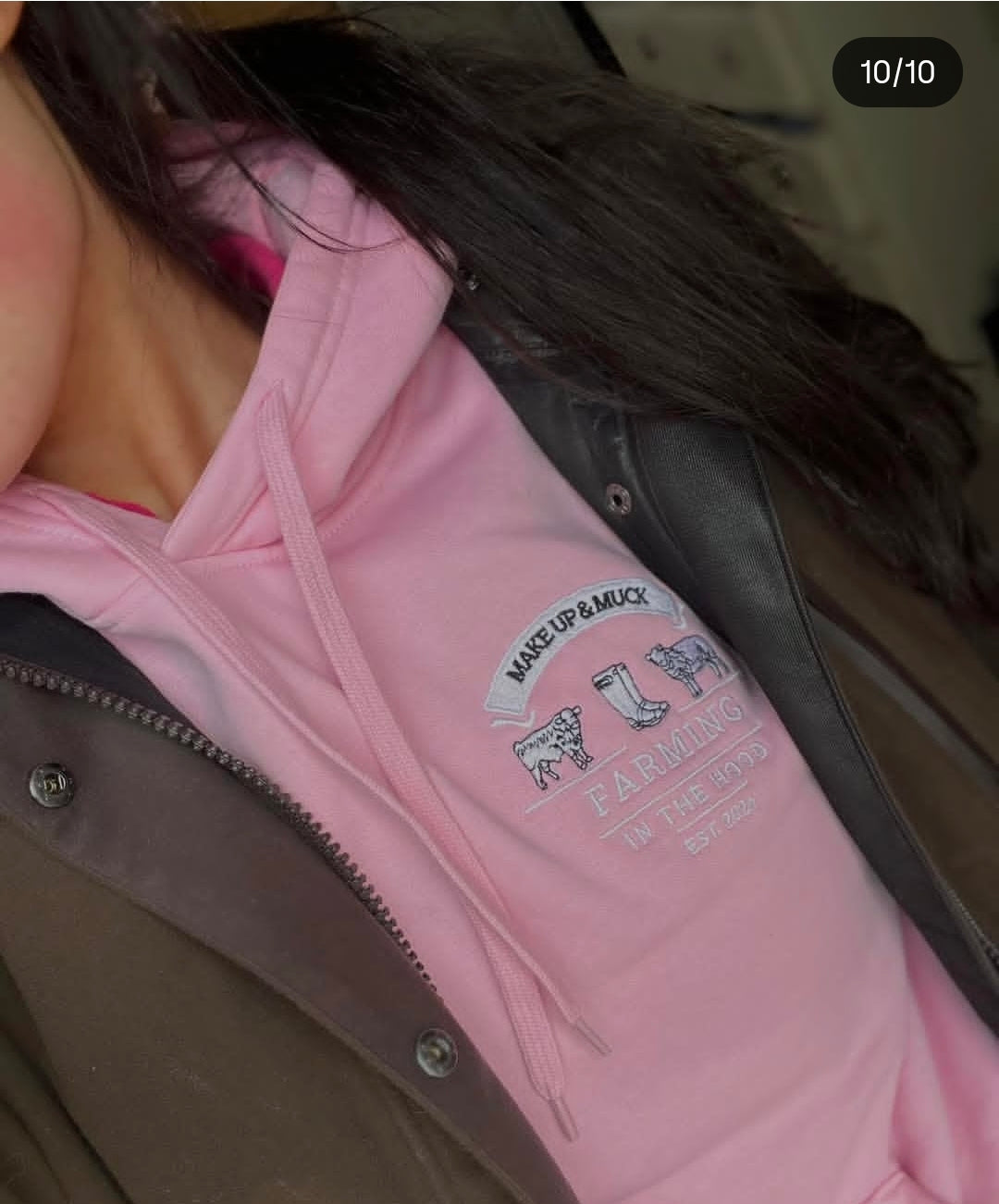 Make Up and Muck Hoodie