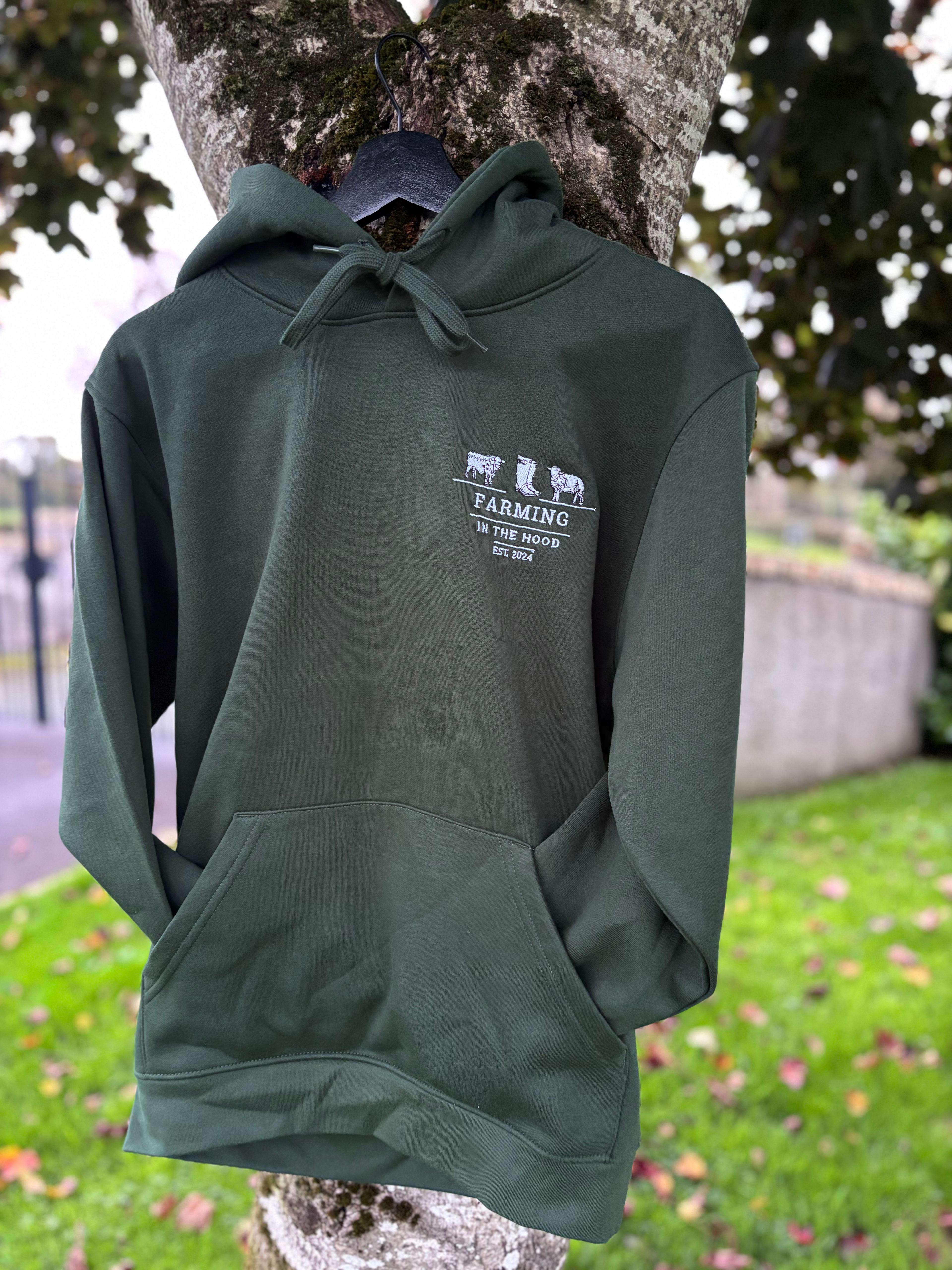 Farming In The Hood Hoodies