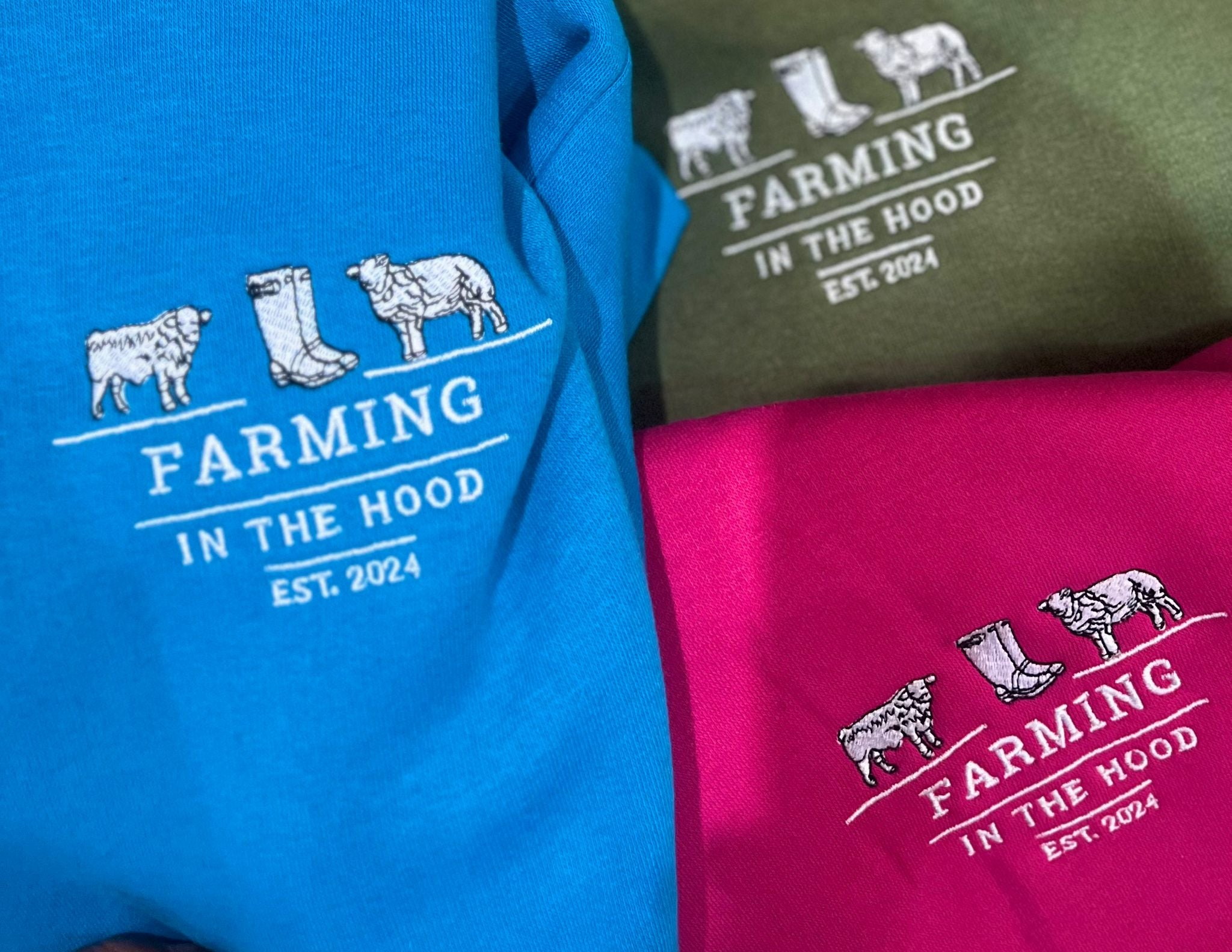 Farming In The Hood Hoodies